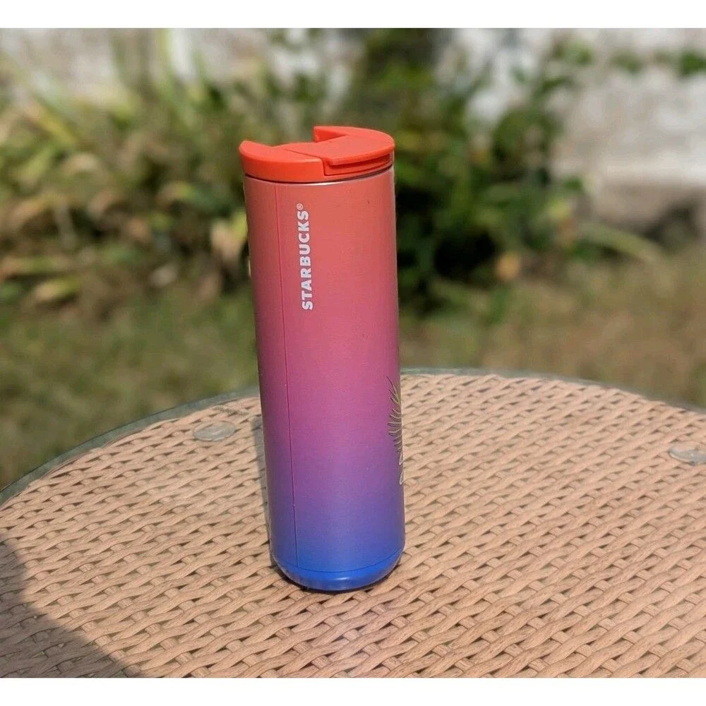 Starbucks 2020 Hawaii Exclusive Ombre Tropical‎ Fruit Stainless Steel Tumbler